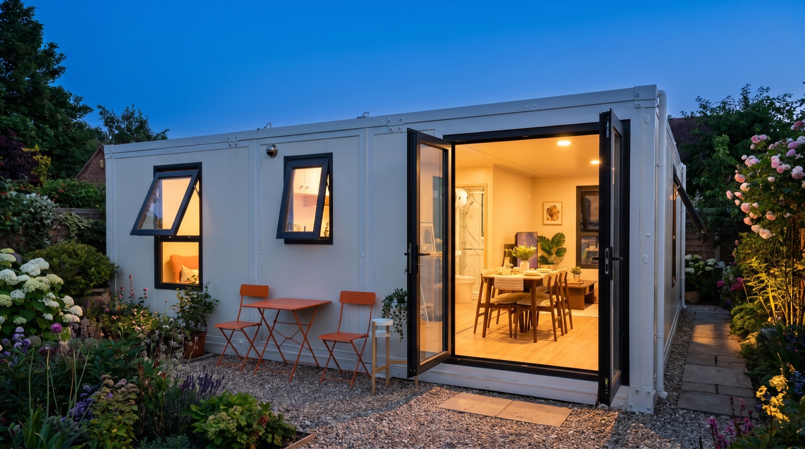 Can you live in a garden room?