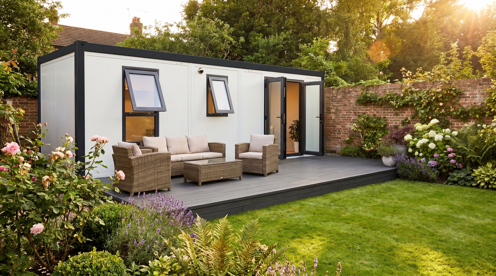 How much does a garden room cost in the UK?