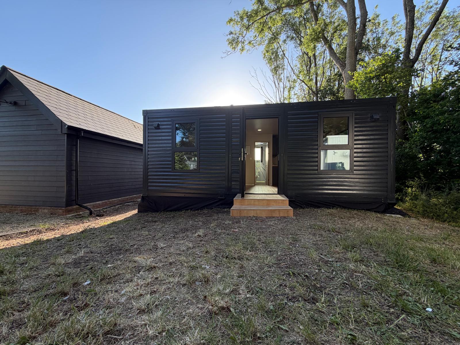 A PrefabX modular home show home open for viewings