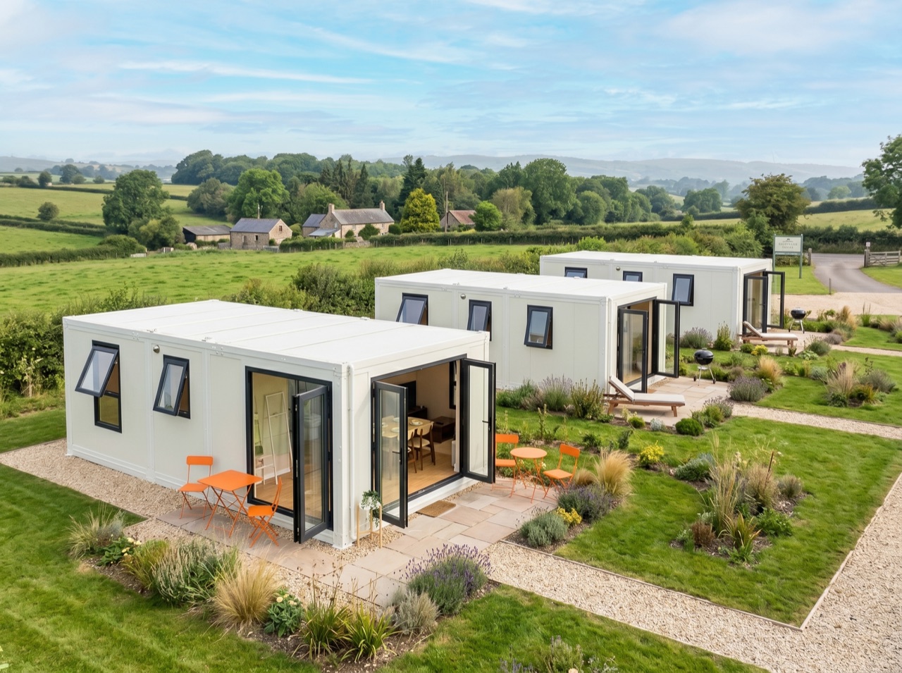 PrefabX modular home installed: Modular buildings